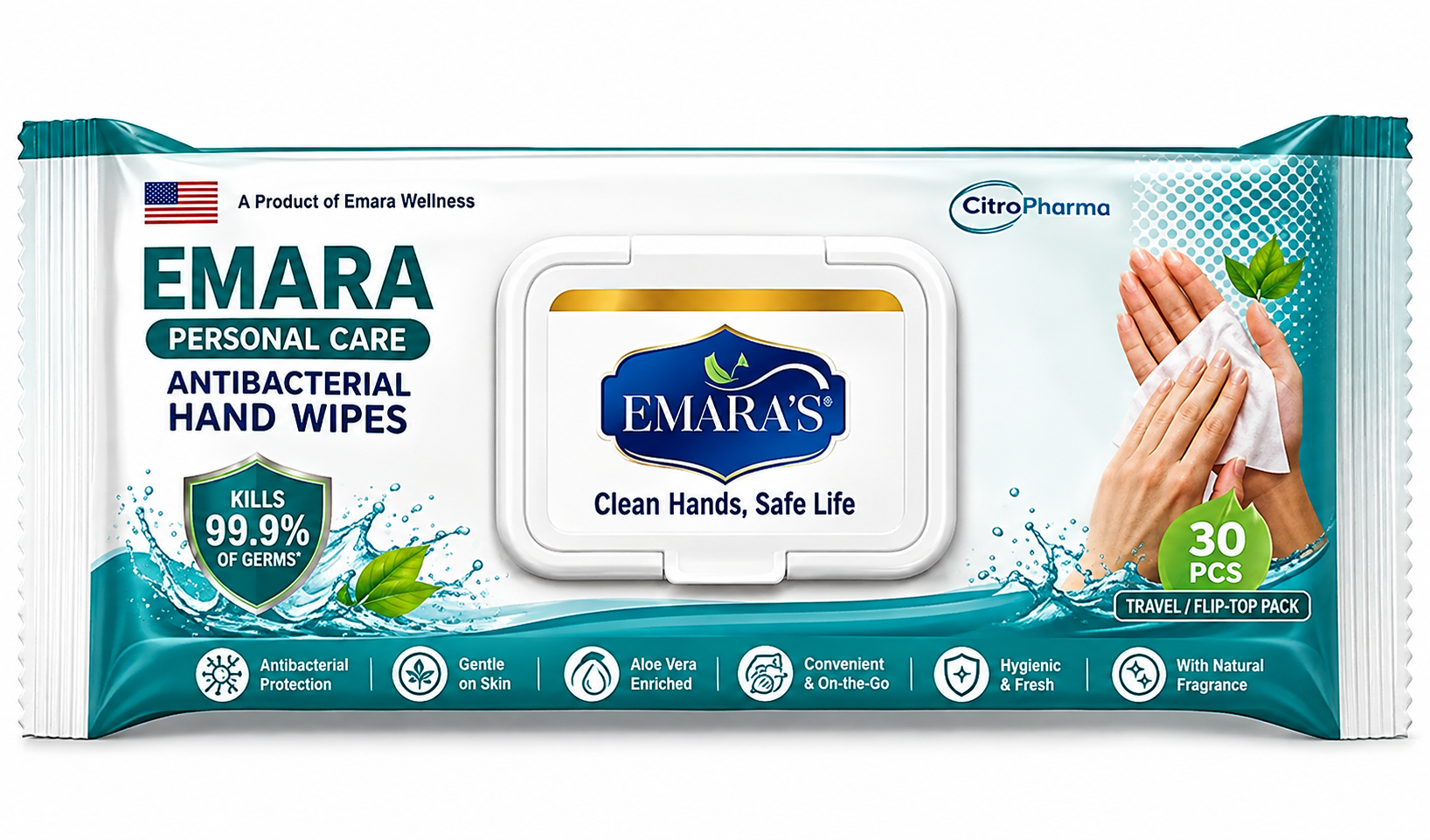 Antibacterial Hand Wipes